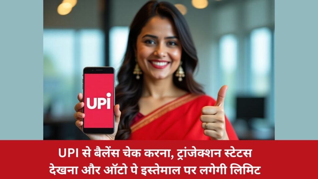 UPI से बैलेंस चेक करना,ट्रांजेक्शन स्टेटस देखना और ऑटो पे का इस्तेमाल सीमित हो जाएगा:UPI New Limit 2025